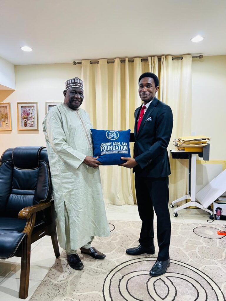 7. JASAN Foundation Courtesy Visit to the Immediate Past Administrator, National Judicial Institute [Hon. Justice Salisu Garba Abdullahi]