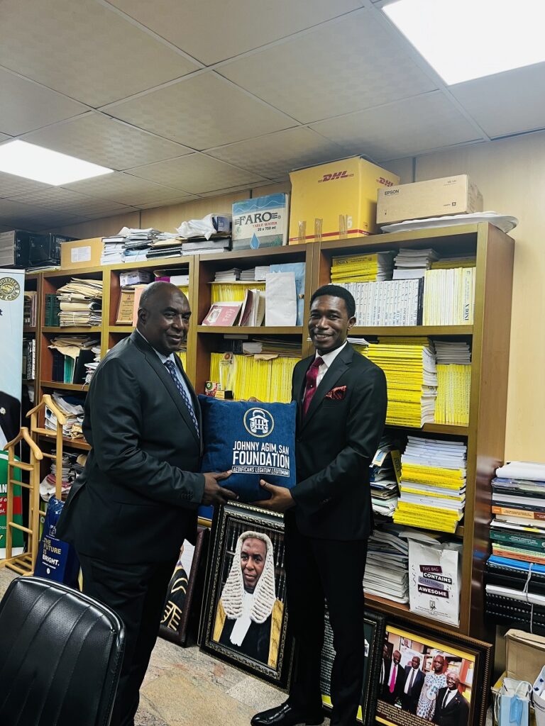 9. JASAN Foundation Courtesy Visit to the Director General, Nigerian Law School [Prof. Isa Hayatu Chiroma, SAN]