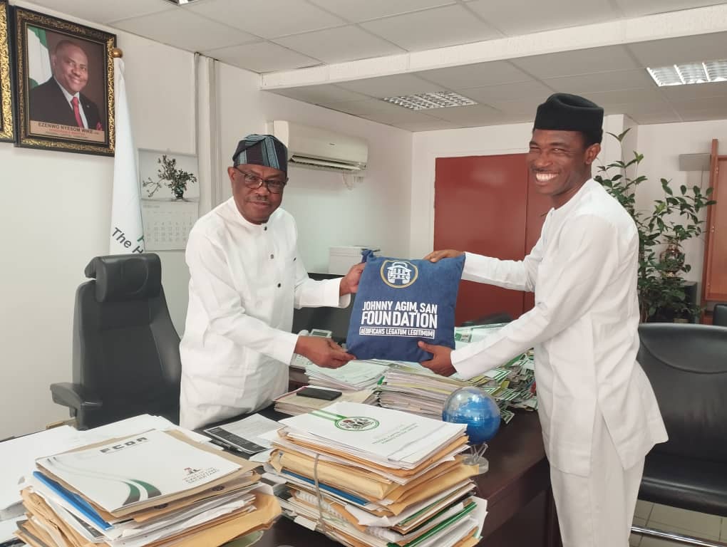 10. JASAN Foundation Courtesy Visit to the Honourable Minister of the Federal Capital Territory [H.E. Ezenwo Nyesom Wike, CON]